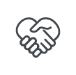 shaking hands icon